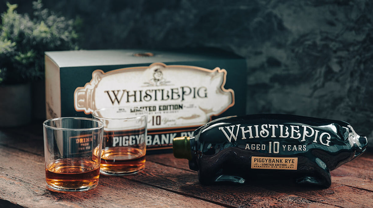 Whistlepig Limited Edition 10 Years Aged Piggybank Rye 1L