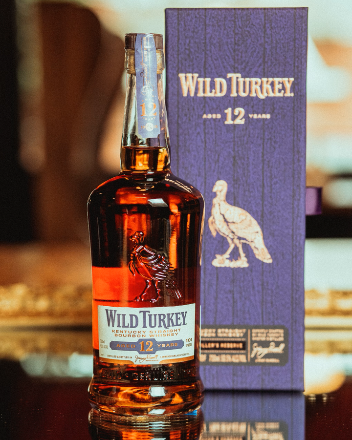 Wild Turkey 12 Year Old 101 Proof Distillers Reserve Bourbon Whiskey 700ml