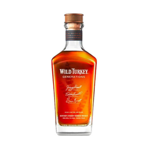 Wild Turkey Generations 2023 Limited Release Bourbon Whiskey