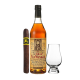 Old Rip Van Winkle 10 Year Bourbon Whiskey With Glencairn Glass & Cigar
