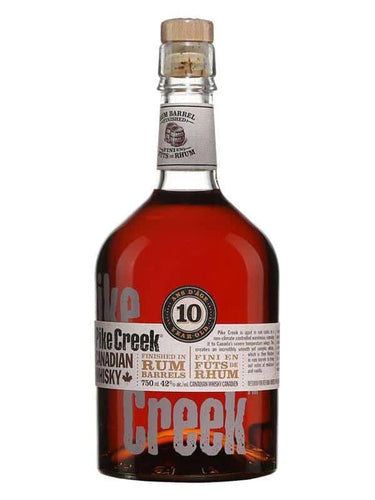 Pike Creek Canadian Whisky Finished In Rum Barrels 10 Year