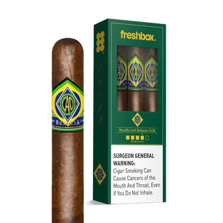 CAO Brazilia Gol! 5x56 FreshBox | Cigar 3-Pack