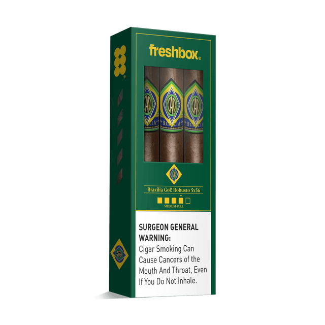 CAO Brazilia Gol! 5x56 FreshBox | Cigar 3-Pack