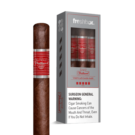CAO Flathead V660 Carb 6x60 FreshBox | Cigar 3-Pack