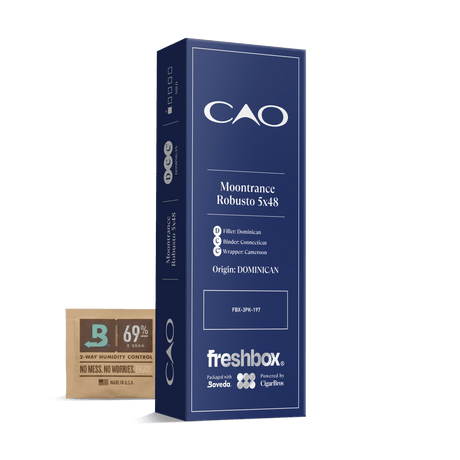 CAO Moontrance Robusto 5x48 FreshBox | Cigar 3-Pack