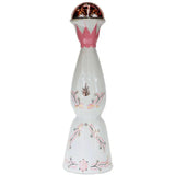 Clase Azul Pink Joven Tequila 2020 limited edition bottle, blending Clase Azul Plata, Reposado, and Ultra, with a unique design to support breast cancer awareness