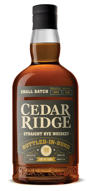 Cedar Ridge Bottled In Bond Rye