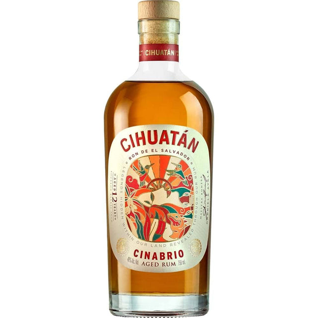 Cihuatan Cinabrio Rum 12 Years