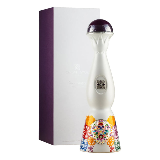 Clase Azul Tequila Día de los Muertos Limited Edition Colores 2022 bottle and box