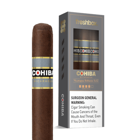 Cohiba Nicaruaga Robusto 5x52 FreshBox | Cigar 3-Pack