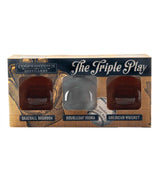 Cooperstown The Triple Play Baseball Bourbon Gift Set