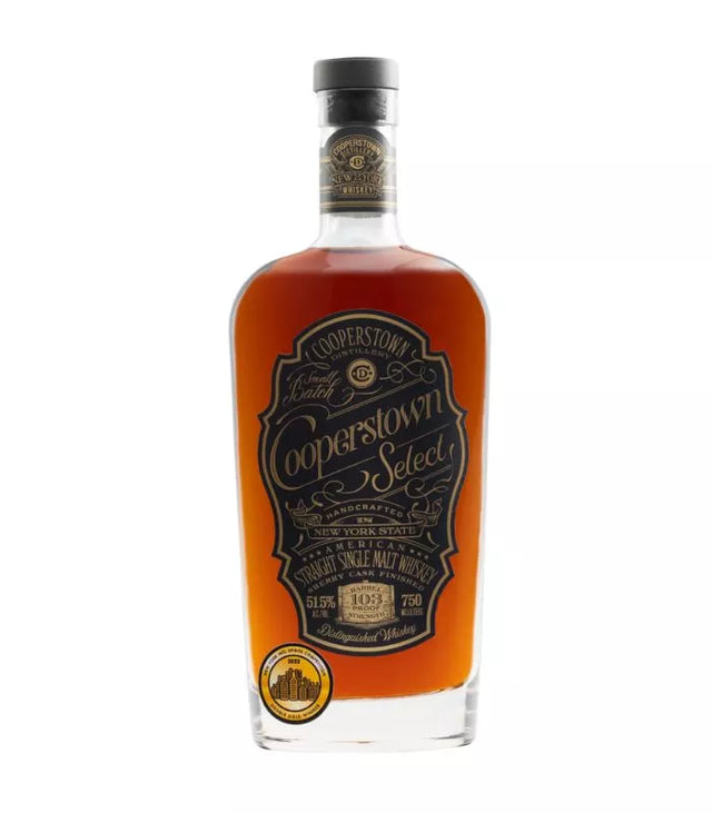 Cooperstown Select Straight American Single Malt Whiskey