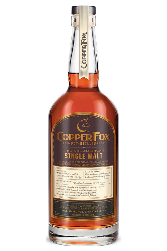 Copper Fox Original Single Malt Whisky