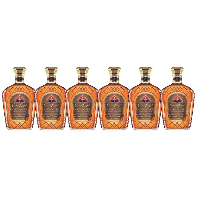 Crown Royal Chocolate Flavored Canadian Whisky Limited Edition 6 Pack