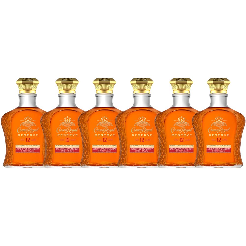 Crown Royal Reserve 12 Year Blended Canadian Whisky 6-Pack