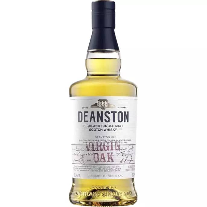 Deanston Single Malt Scotch Finished In Virgin Oak 