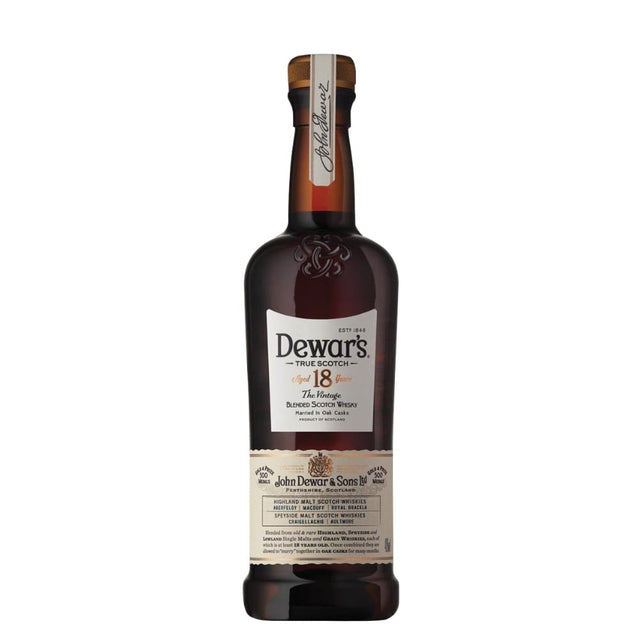 Dewar's 18 Year Blended Scotch Whisky