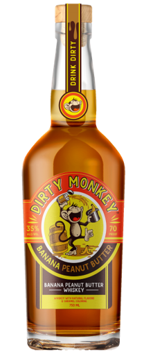 Dirty Monkey Banana Peanut Butter Whiskey