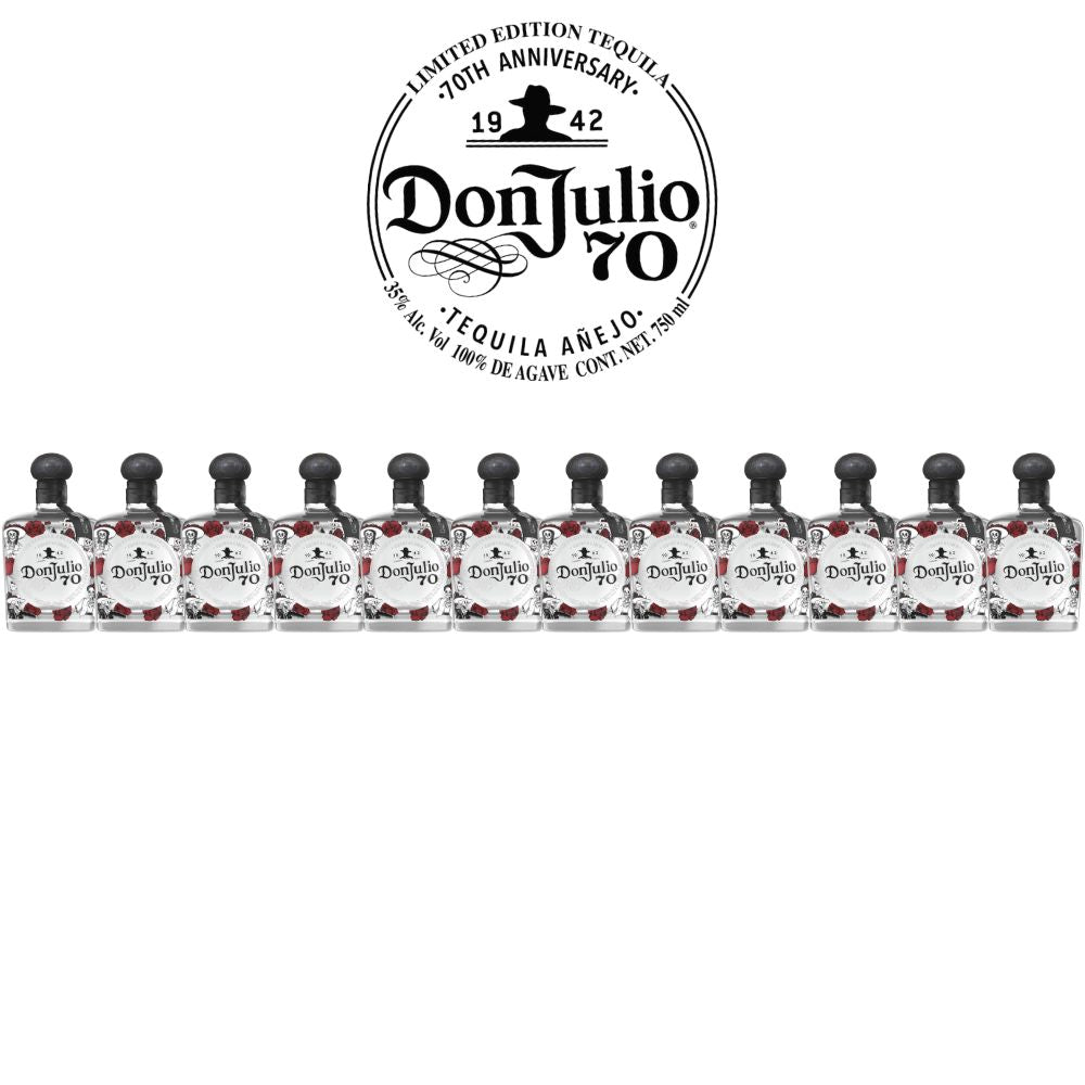 Don Julio 70 Dia de Los Muertos 2025 Release by Willy Chavarria 12 Pack