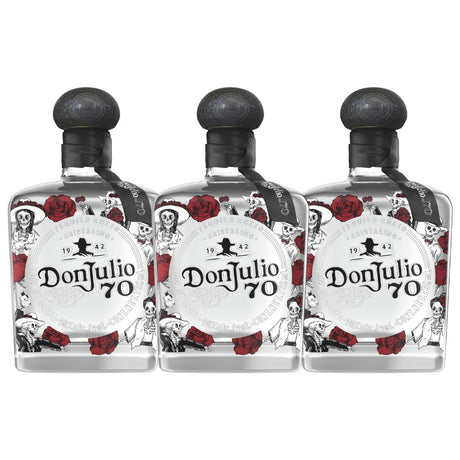Don Julio 70 Dia de Los Muertos 2025 Release by Willy Chavarria 3 Pack