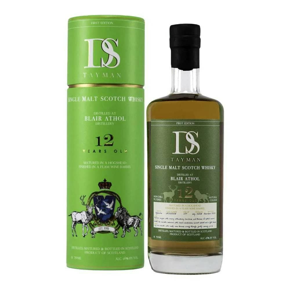 DS Tayman Blair Athol 12 Year Single Malt Scotch Whisky