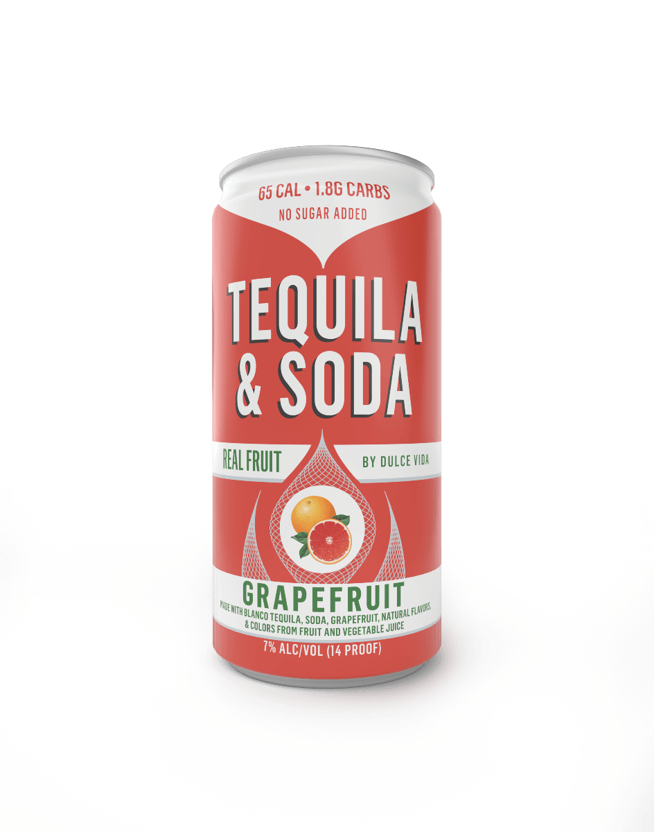 Dulce Vida Tequila & Grapefruit Soda 200ml