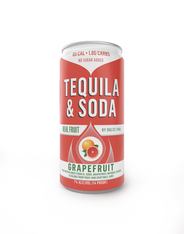 Dulce Vida Tequila & Grapefruit Soda 200ml