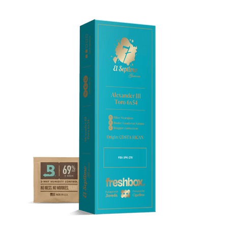 El Septimo Alexander III Toro 6x54 FreshBox | 3-Pack