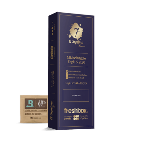El Septimo Michelangelo Eagle 5.5x50 FreshBox | 3-Pack