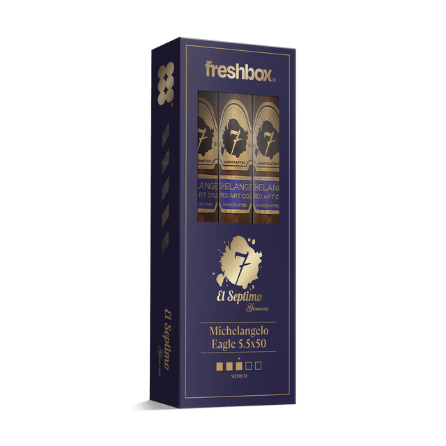 El Septimo Michelangelo Eagle 5.5x50 FreshBox | 3-Pack