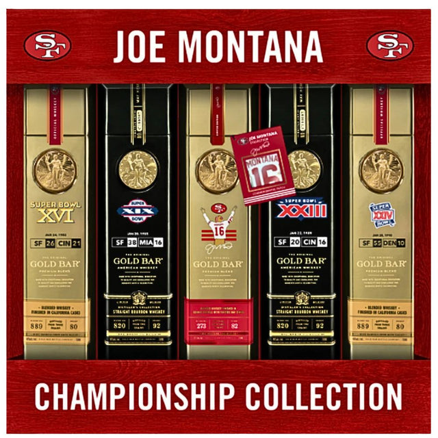 Gold Bar Joe Montana Championship Collection
