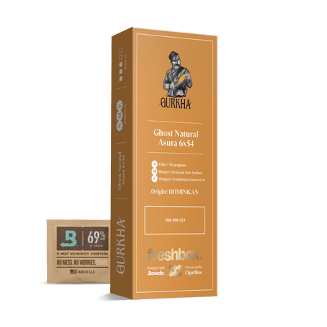 Gurkha Ghost Natural Asura 6x54 FreshBox | 3-Pack