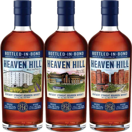 Heaven Hill 7 Year Artist Series Bundle by Bri Bowers – Complete Collection (3 Bottles)