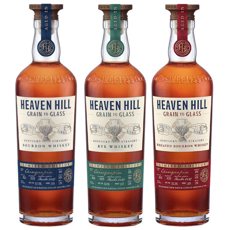 Heaven Hill Grain To Glass Chinquapin Barrel 2025 Limited Edition Bundle