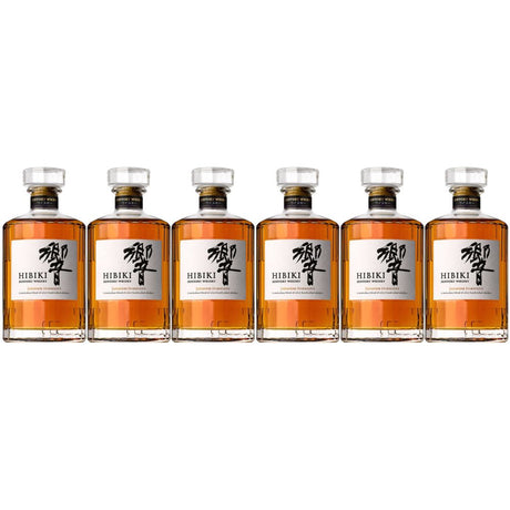 Suntory Hibiki Harmony Japanese Whisky 6 Pack
