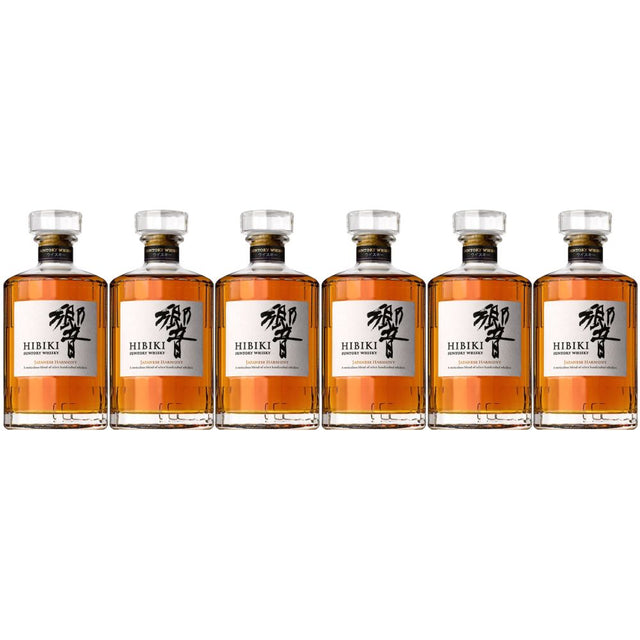 Suntory Hibiki Harmony Japanese Whisky 6 Pack