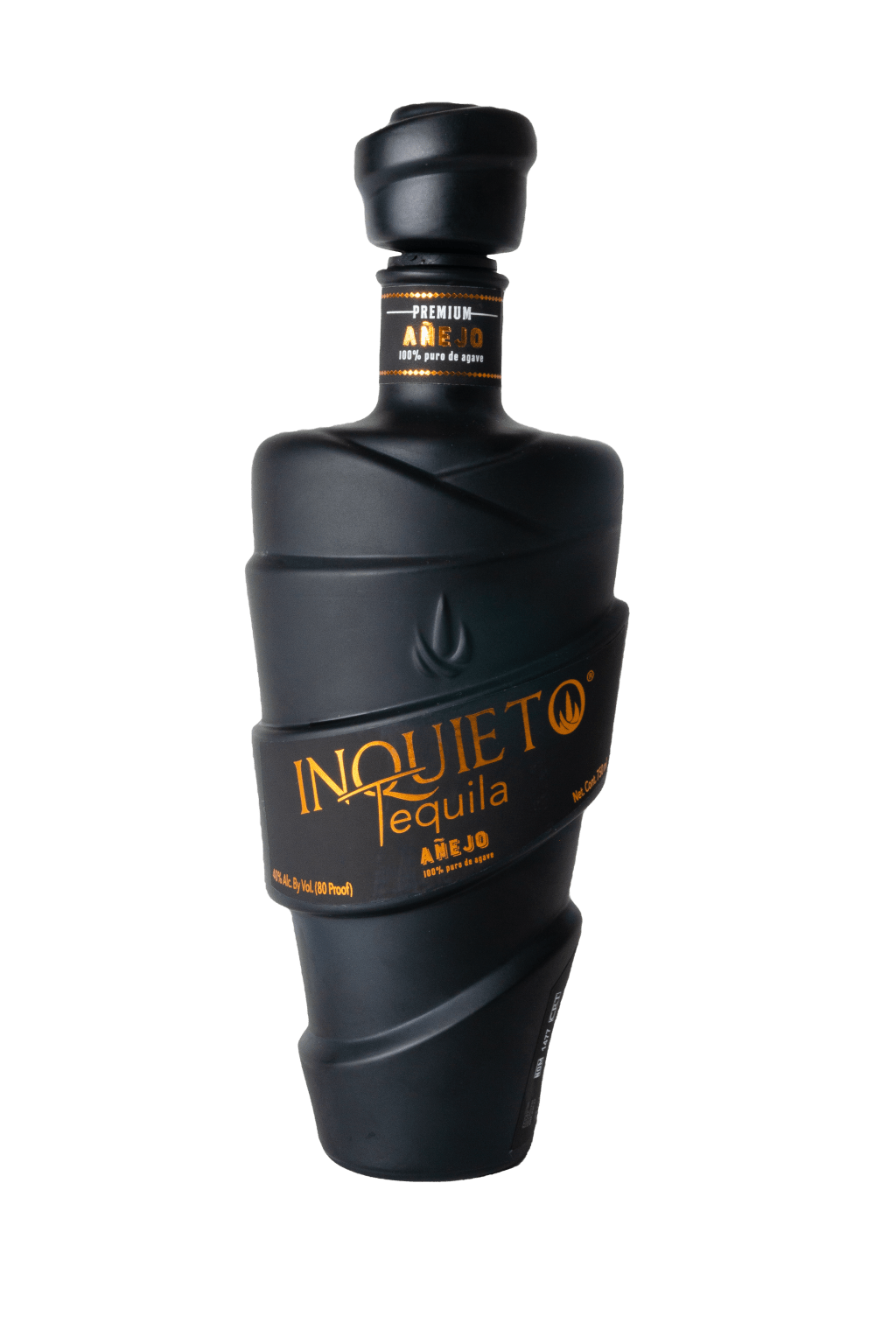 Inquieto Anejo Black Tequila