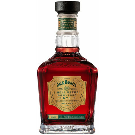 Jack Daniel's Barrel Proof Single Barrel Rye Whiskey 
