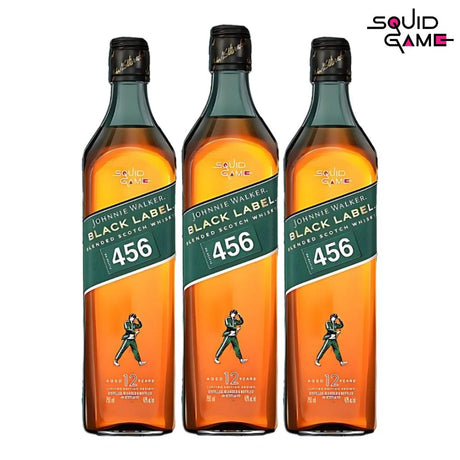 Johnnie Walker Black Label X Squid Games Limited Edition 3 Pack