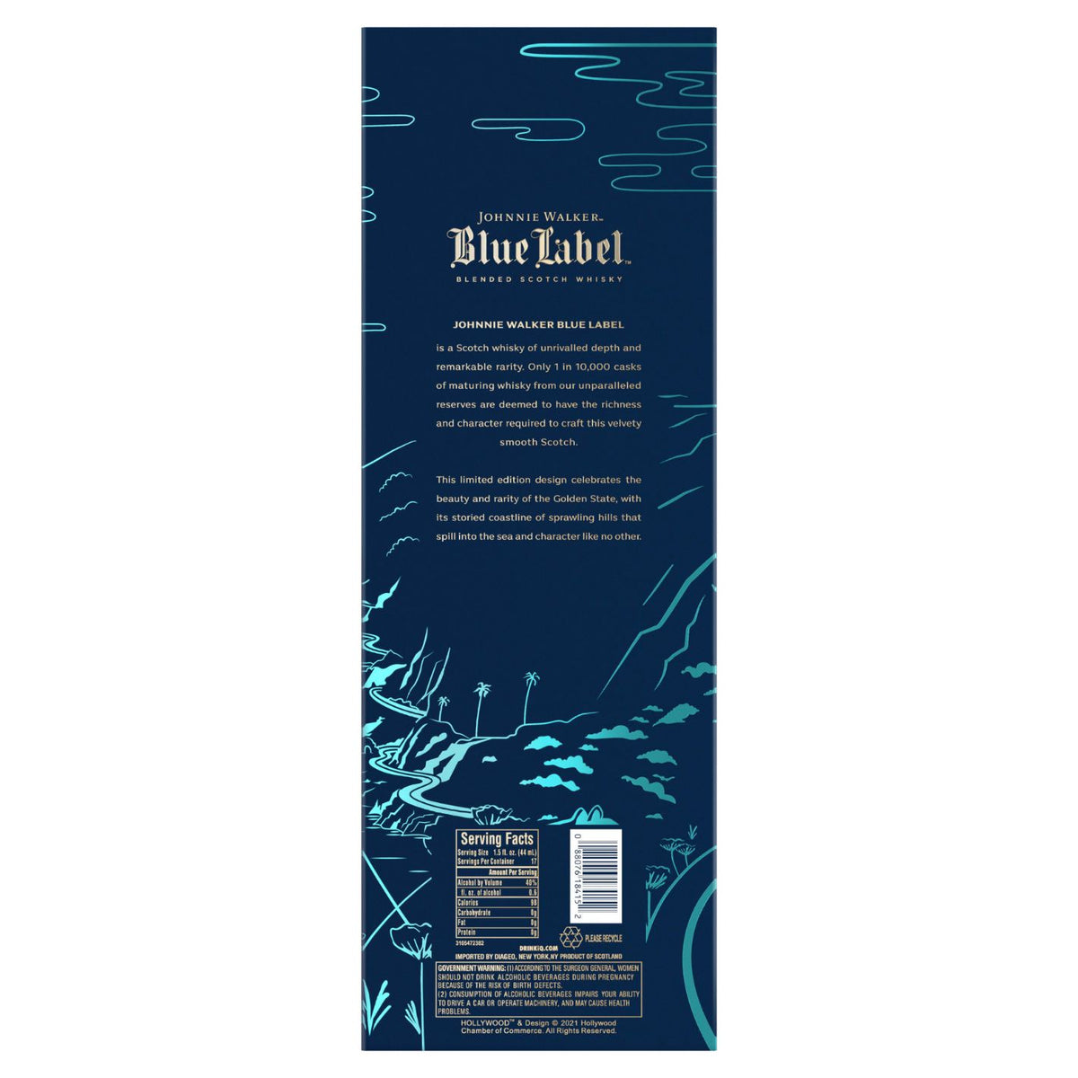 Johnnie Walker Blue Label California Edition 
