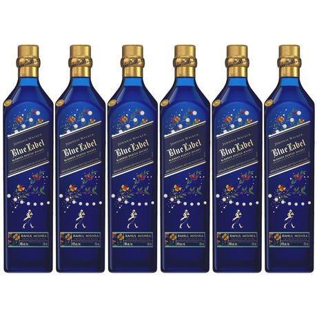 Johnnie Walker Blue Label X Diwali Limited Edition by Rahul Mishra 6 Pack