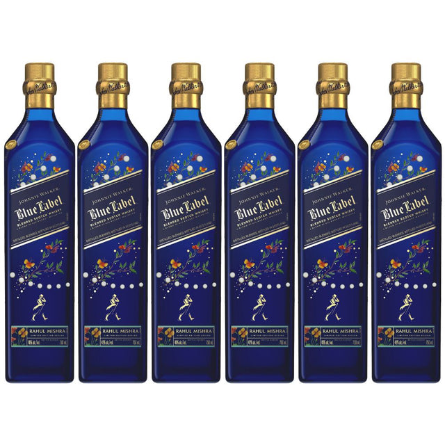 Johnnie Walker Blue Label X Diwali Limited Edition by Rahul Mishra 6 Pack