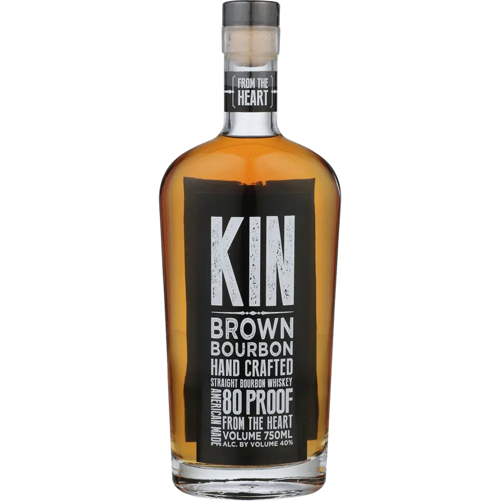 Kin Brown Bourbon Hand Crafted Bourbon Whiskey