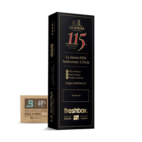 La Aurora 115th Anniversary 5.75x54 FreshBox | 3-Pack