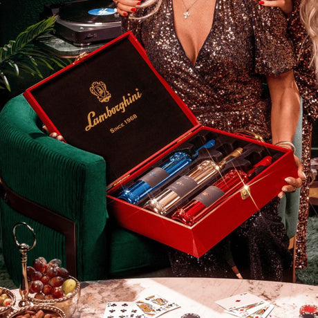 Lamborghini Wine Luxe Red Collection Gift Set