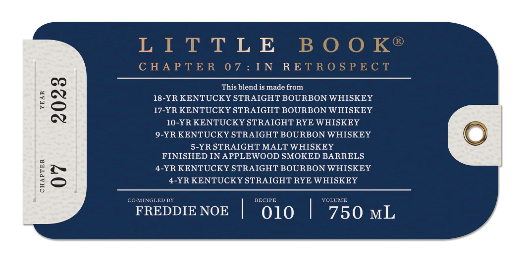 Little Book Chapter 7 'In Retrospect' Blended Whiskey