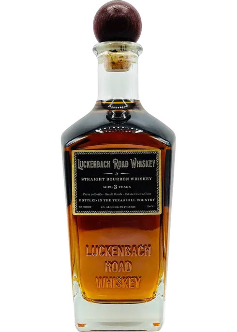 Luckenbach Road Straight Bourbon Whiskey