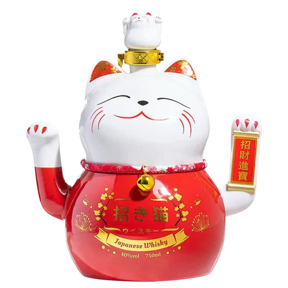 Lucky Cat Maneki-Neko Japanese Whisky – You Booze
