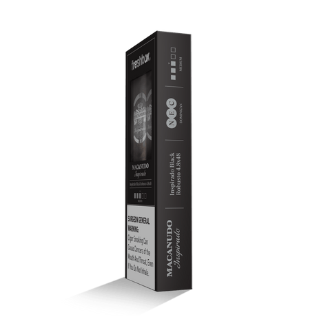 Macanudo Inspirado Black Robusto 4.8x48 FreshBox | Cigar 3-Pack