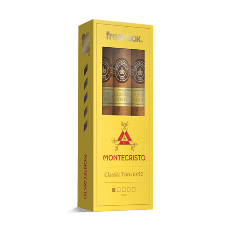Monte Cristo Classic Toro 6x52 FreshBox | 3-Pack